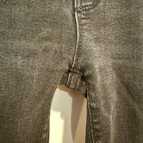 Mother The Looker Ankle Fray Skinny Jeans in Night Hawk Size 25 - Picture 3 of 7